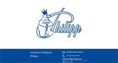 Desktop Screenshot of konditorei-philipp.at